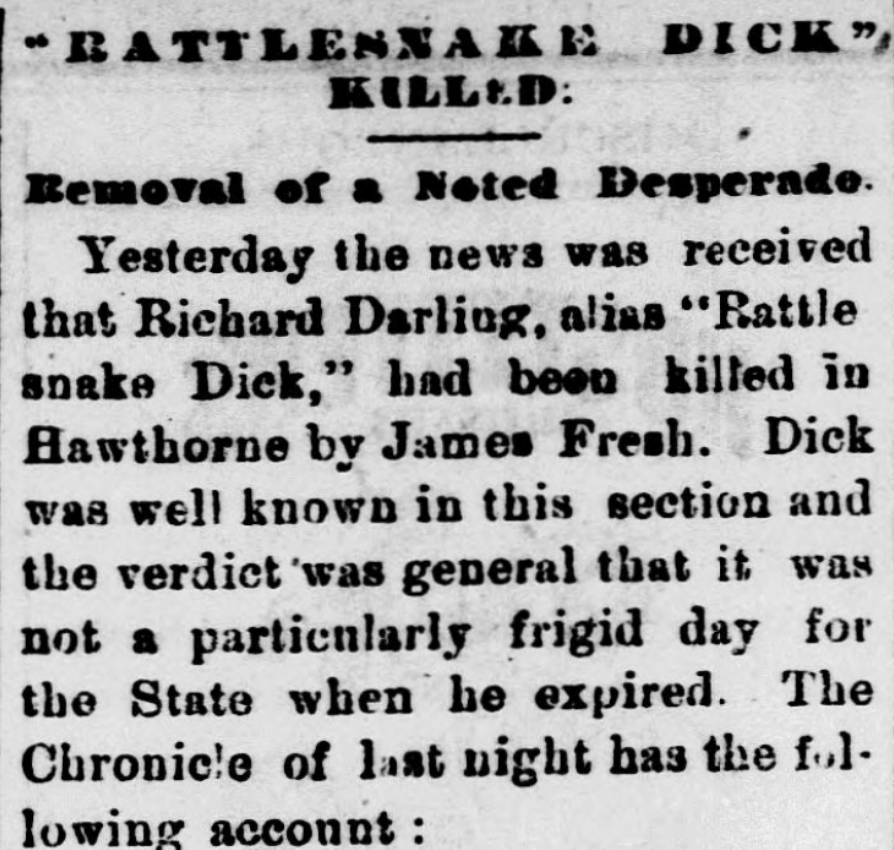 Rattlesnake Dick